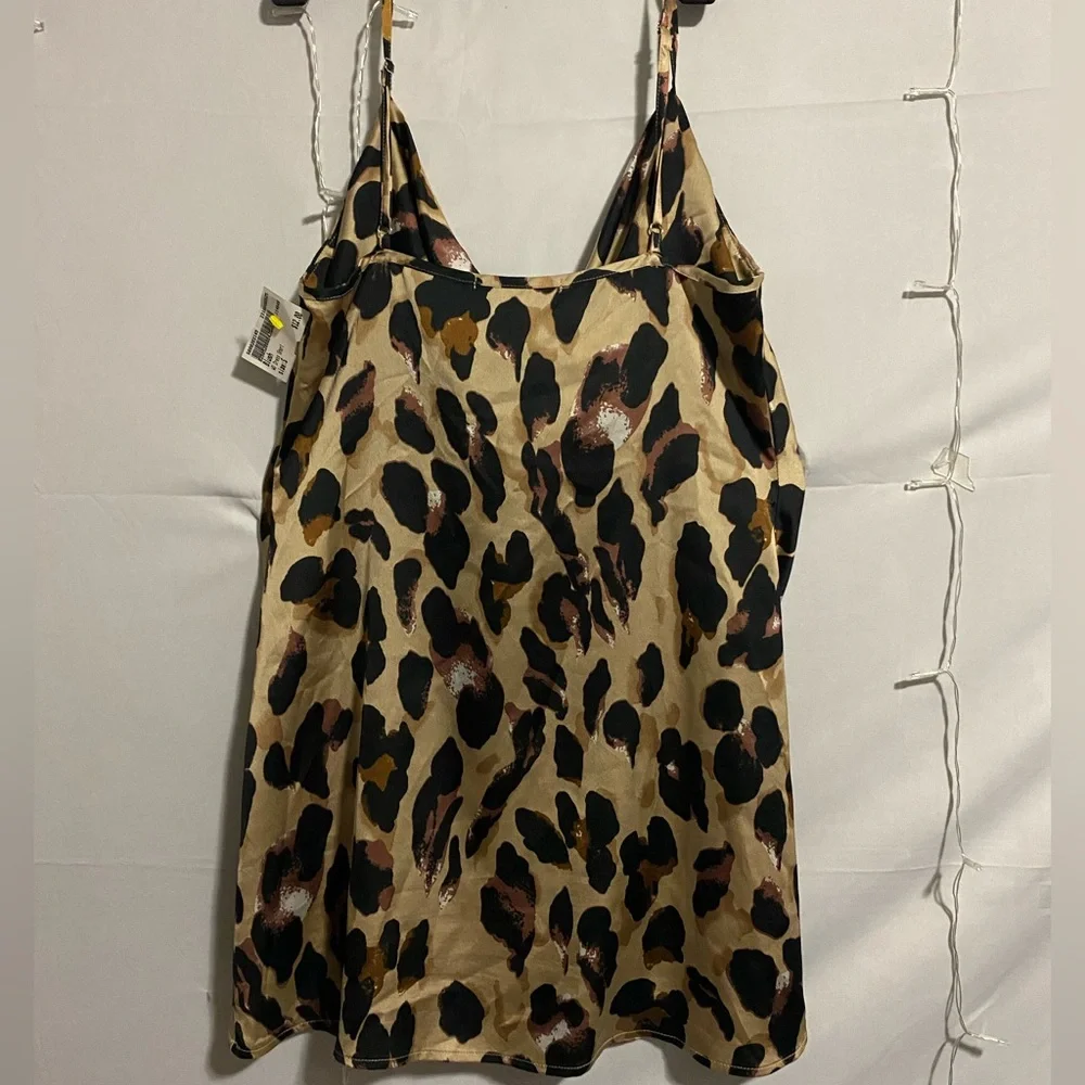 Blush Animal Print Mini Dress - Picture 4 of 5